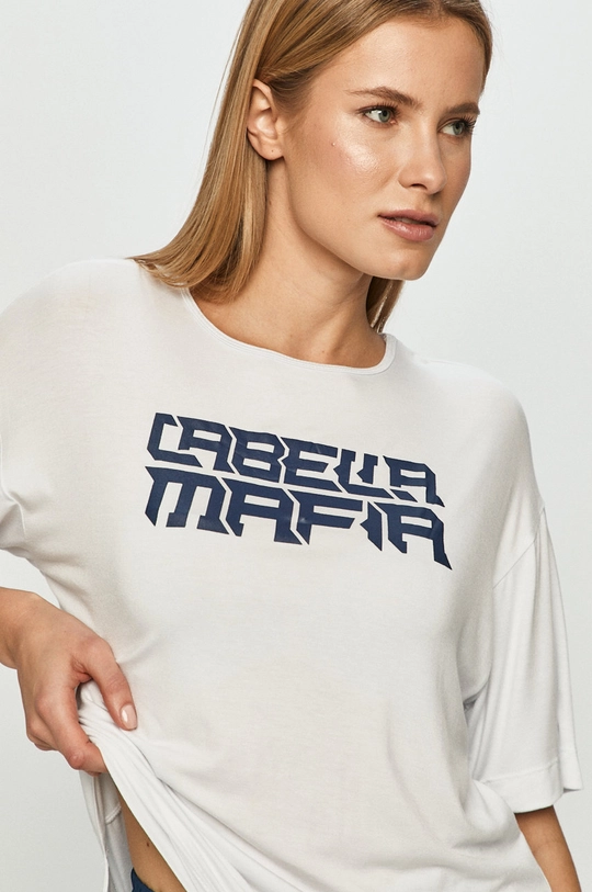 biały LaBellaMafia - T-shirt