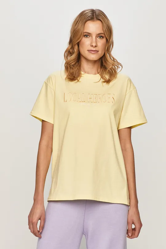 sárga Local Heroes - T-shirt Női