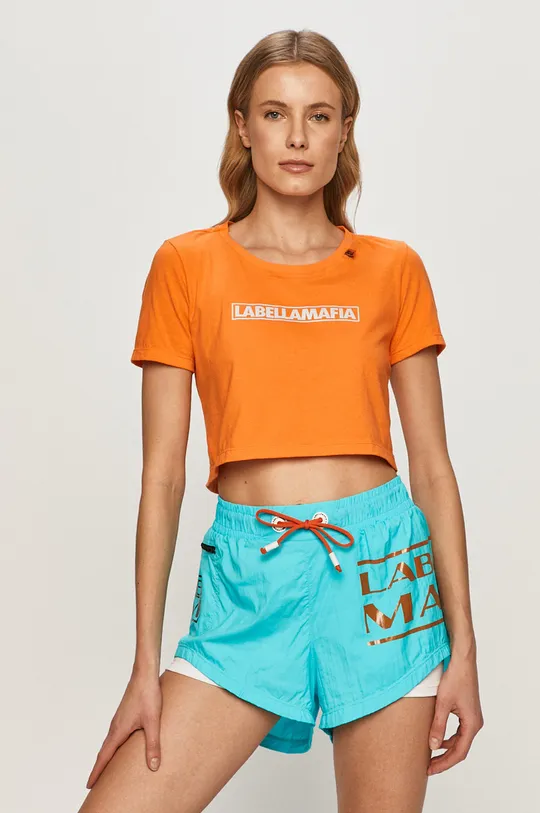 pomarańczowy LaBellaMafia - T-shirt Damski