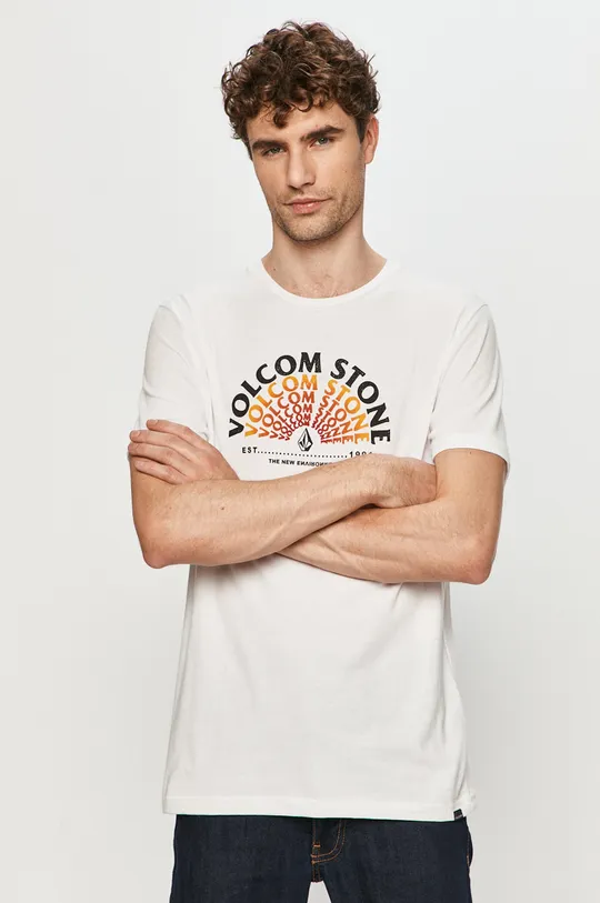 fehér Volcom - T-shirt