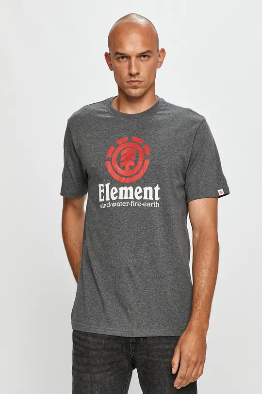 szürke Element - T-shirt Férfi