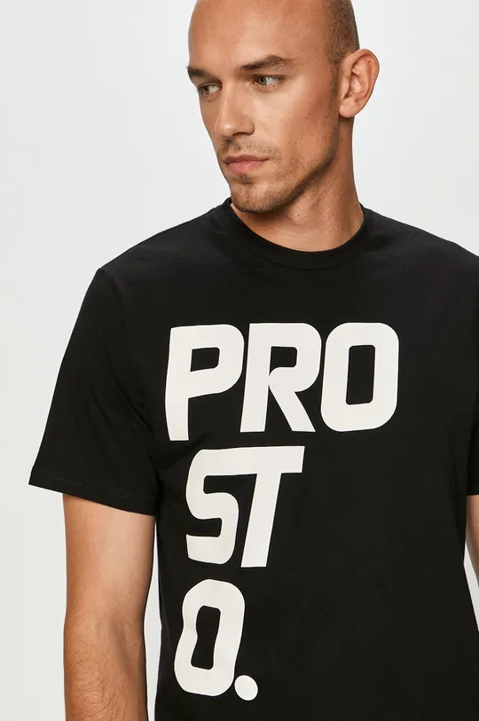fekete Prosto - T-shirt