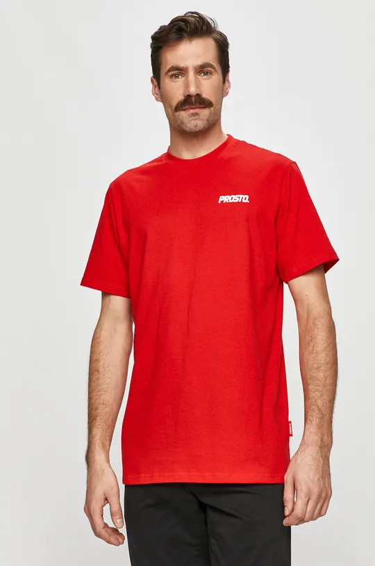 piros Prosto - T-shirt Férfi