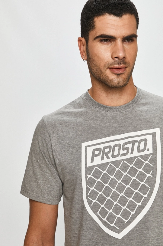 Prosto - Tricou Fensh gri 9197.GREY