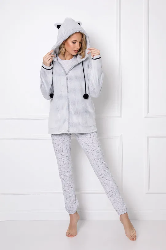 siva Pidžama - dukserica s kapuljačom Aruelle Marthine Ženski