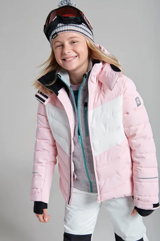 розовый Детская куртка Reima Saivaara Для девочек