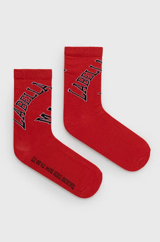 červená Ponožky LaBellaMafia Dámský
