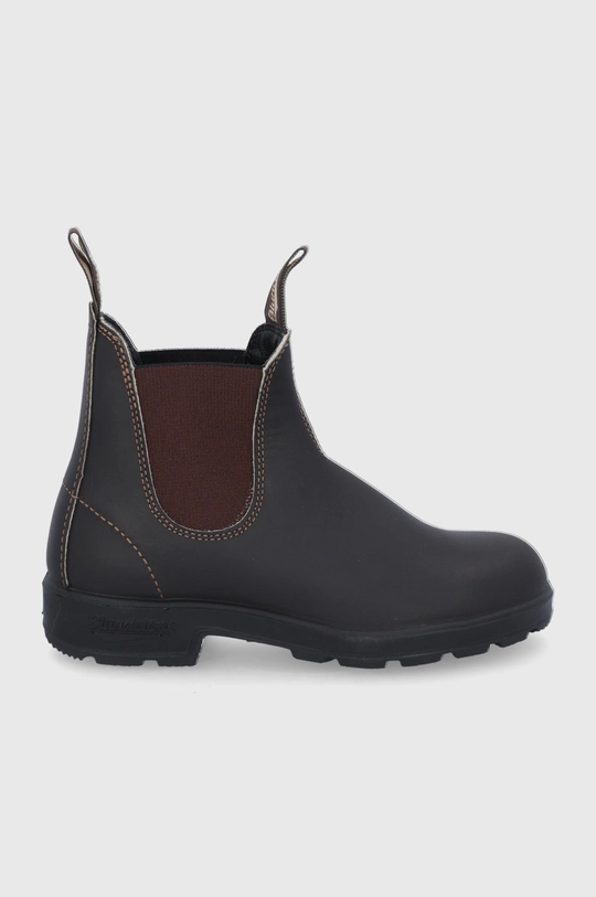 коричневий Шкіряні черевики Blundstone 500 Жіночий