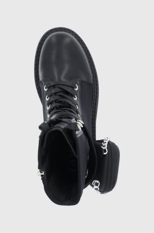 černá Kožené kotníkové boty GOE