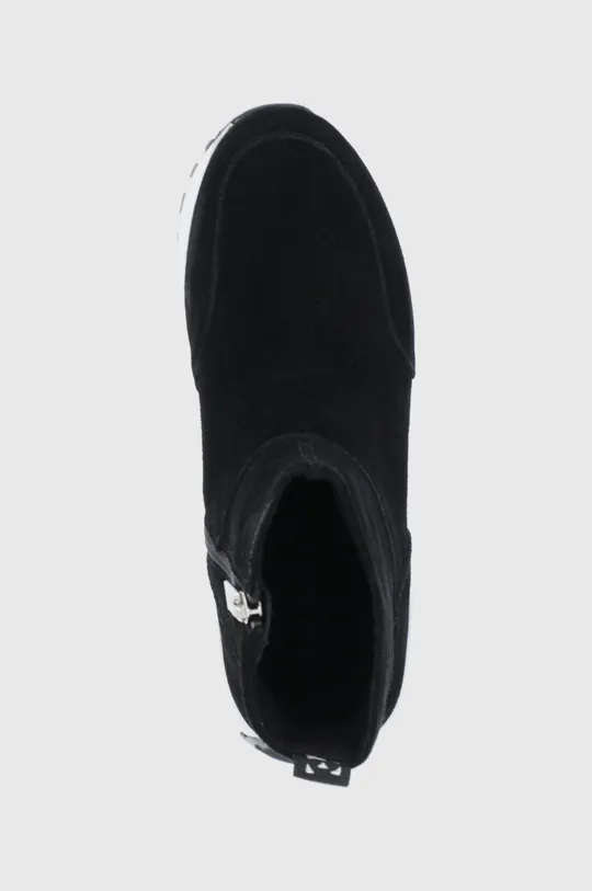 μαύρο Σουέτ παπούτσια GOE