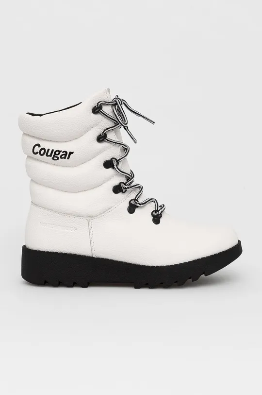 λευκό Δερμάτινες μπότες χιονιού Cougar Γυναικεία