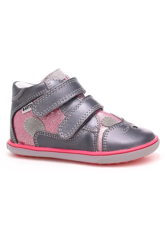 срібний Дитячі туфлі Bartek Для дівчаток