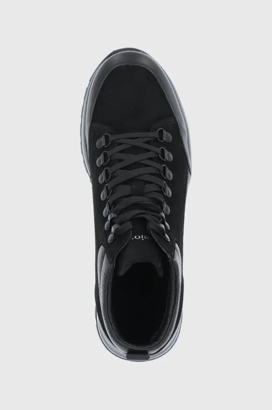μαύρο Σουέτ παπούτσια Wojas