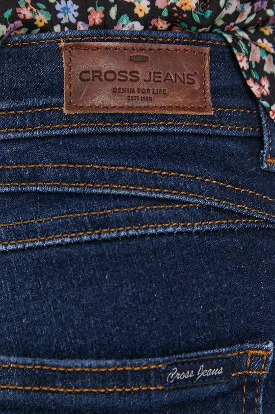 granatowy Cross Jeans Jeansy Judy