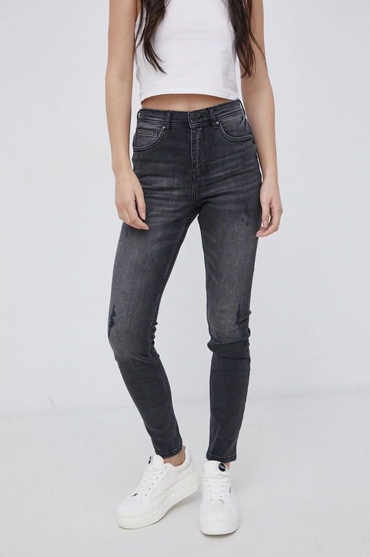 sivá Rifle Cross Jeans Judy Dámsky