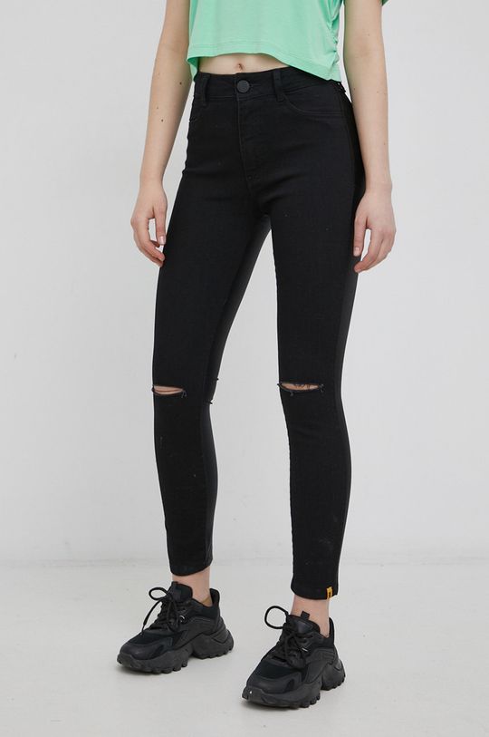 negru LaBellaMafia jeansi De femei