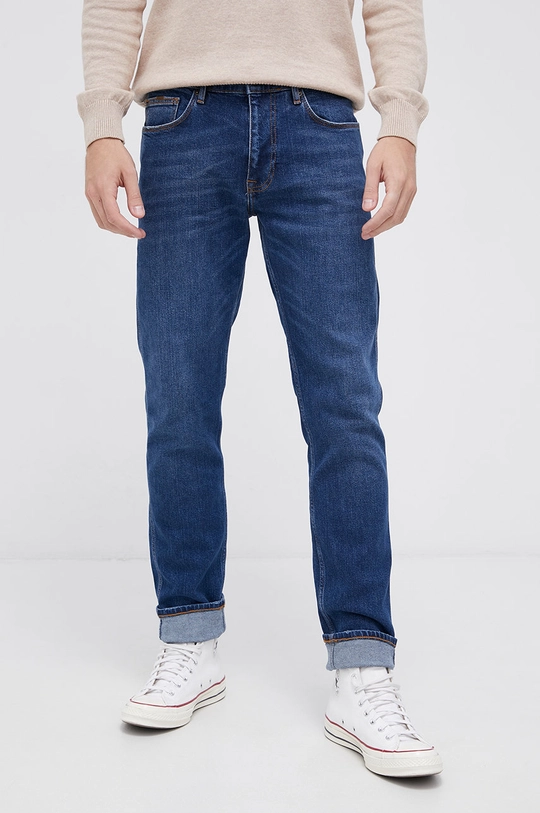 niebieski Cross Jeans Jeansy Greg Męski