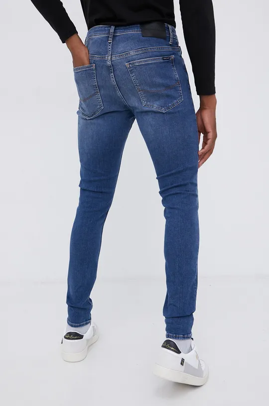 Βαμβακερό τζιν Cross Jeans μπλε
