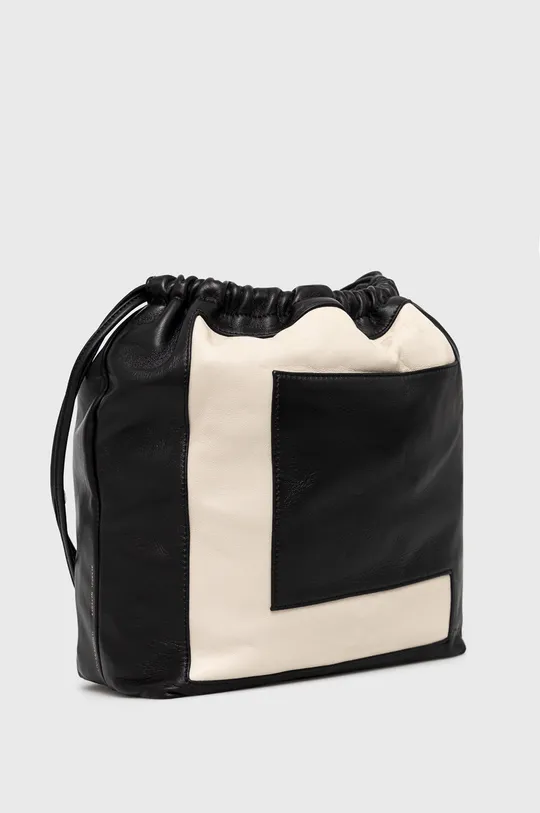 Кожаная сумочка Liviana Conti чёрный