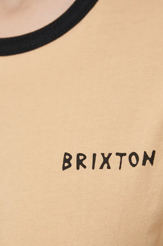 Βαμβακερό μπλουζάκι Brixton Γυναικεία