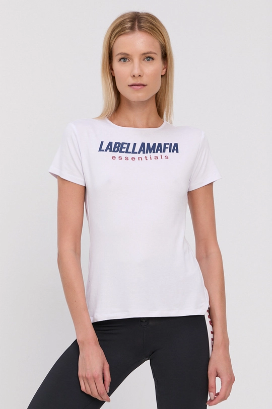 fehér LaBellaMafia t-shirt Női