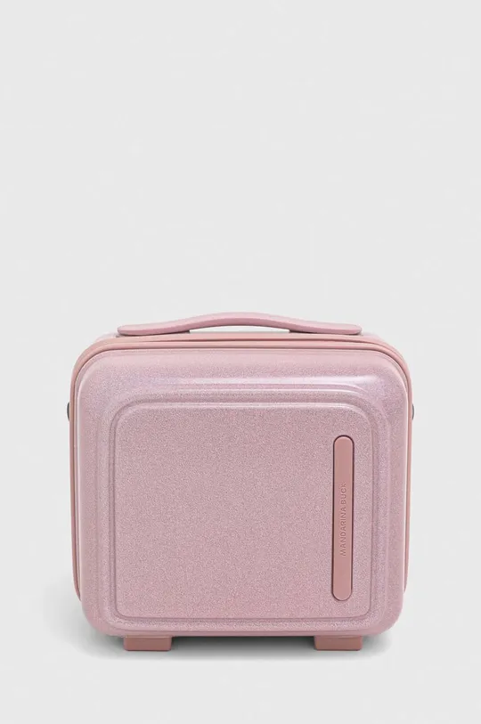 rózsaszín Mandarina Duck kozmetikai táska LOGODUCK+ GLITTER Uniszex