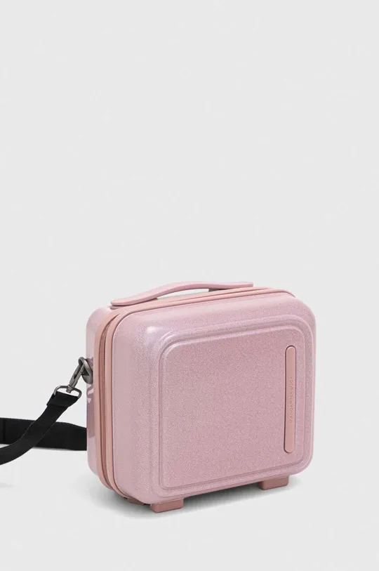 Mandarina Duck kozmetikai táska LOGODUCK+ GLITTER rózsaszín