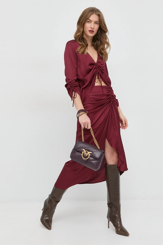 Bluza Notes du Nord bordo