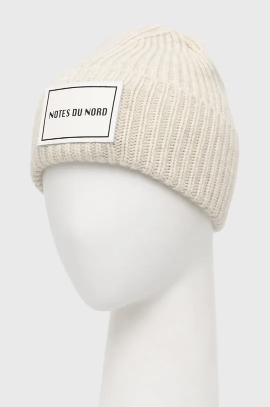 Шерстяная шапка Notes du Nord серый