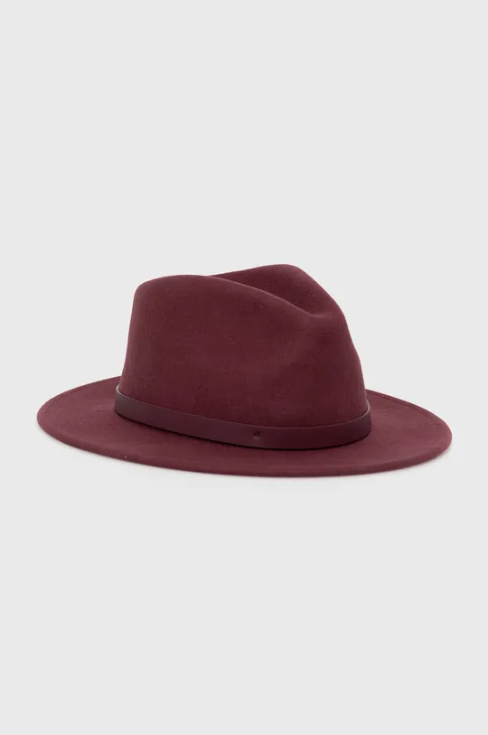 Вовняний капелюх Brixton фіолетовий