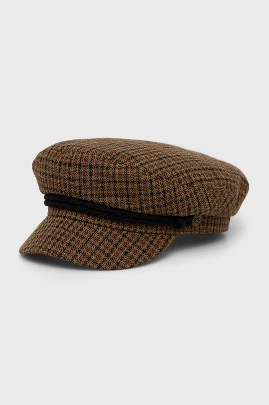 smeđa Gatsby kapa s primjesom vune Brixton Muški