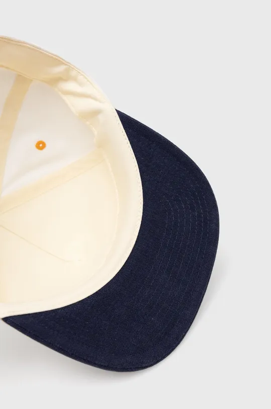λευκό Βαμβακερό καπέλο του μπέιζμπολ Volcom