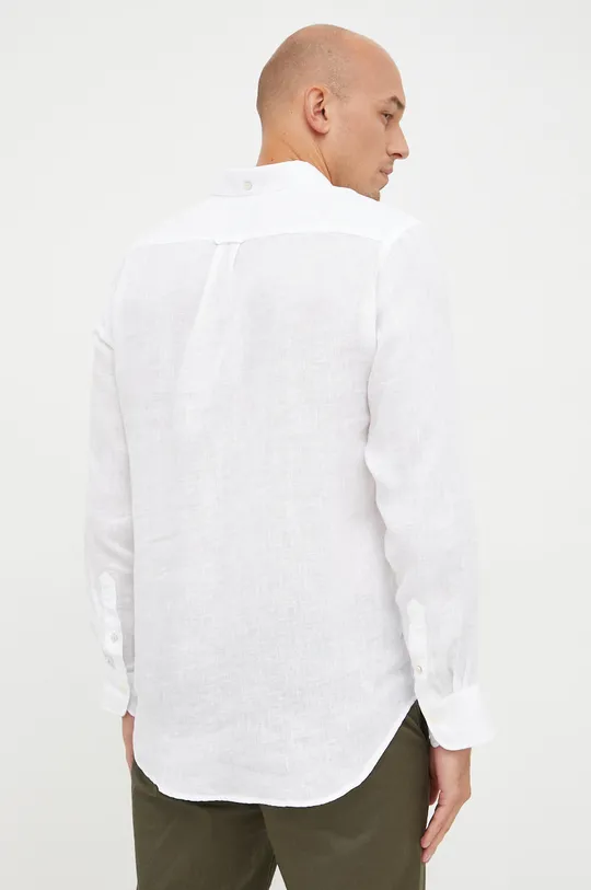 biela Ľanová košeľa Gant