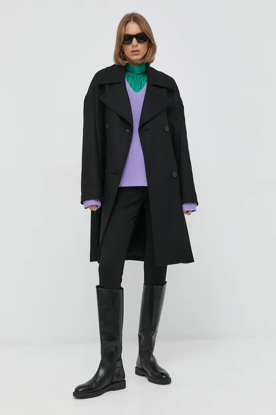 Kabát Liviana Conti černá