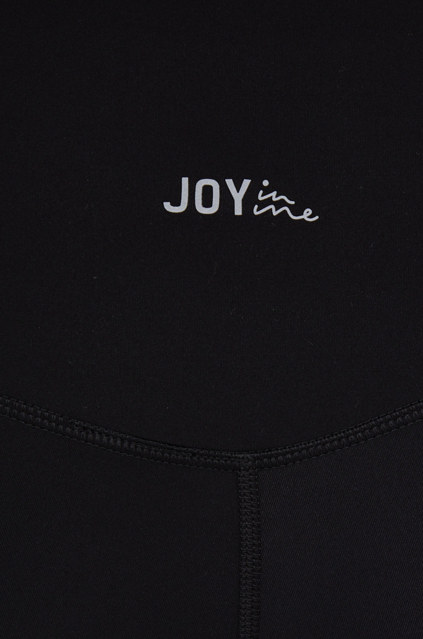 czarny Joy in me legginsy do jogi 7/8 Unity