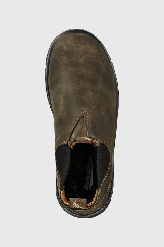 hnedá Semišové topánky chelsea Blundstone 2239