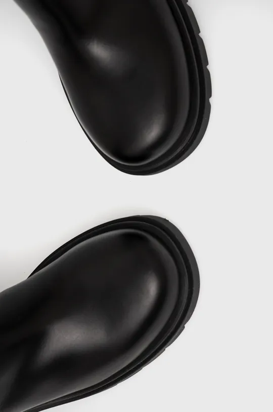 μαύρο Δερμάτινες μπότες τσέλσι Liviana Conti A2wc08 Y69-0
