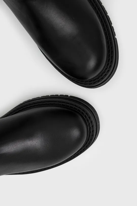 μαύρο Δερμάτινες μπότες τσέλσι Liviana Conti A2wc24 Y69-0