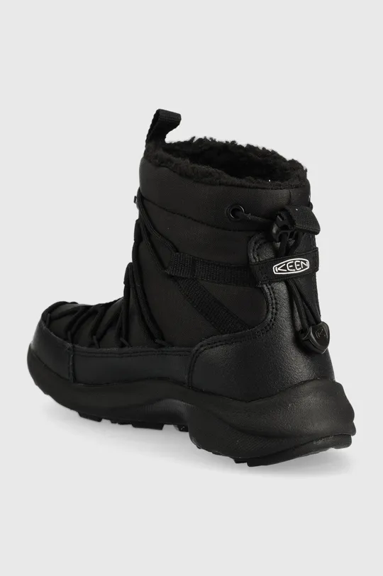 Keen snow boots  Uppers: Synthetic material, Textile material Inside: Textile material Outsole: Synthetic material