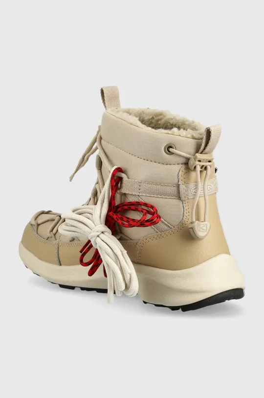 Keen snow boots  Uppers: Synthetic material, Textile material Inside: Textile material Outsole: Synthetic material