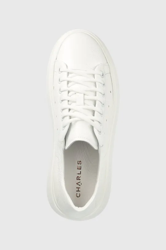 білий Шкіряні кросівки Charles Footwear