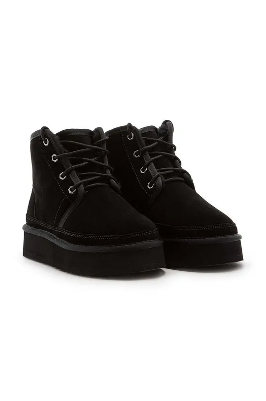 Cipele za snijeg od brušene kože Charles Footwear Grace crna