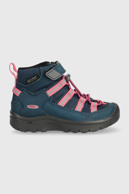 Keen pantofi copii Hikeport 2 Sport Mid Wp piele albastru 1026605