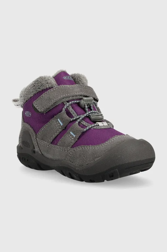 Дитячі зимові черевики Keen фіолетовий