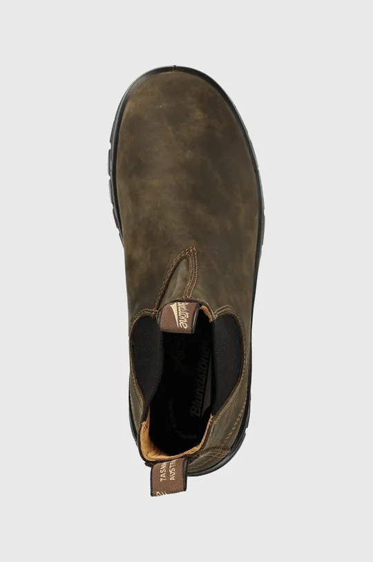 barna Blundstone magasszárú cipő velúrból 2239