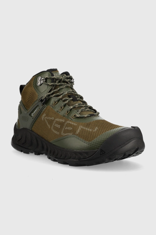 Ботинки Keen Nxis Evo Mid зелёный