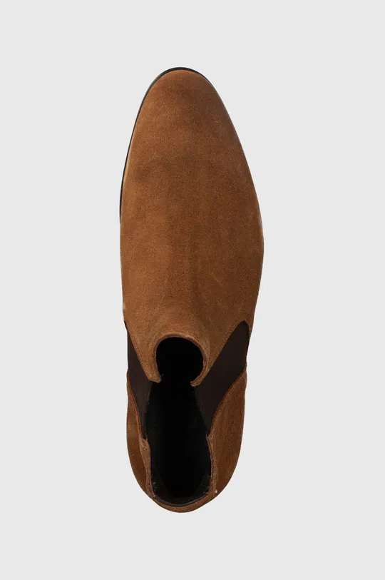 hnedá Semišové topánky chelsea Wojas