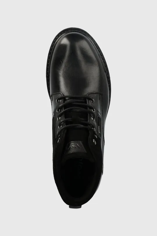čierna Kožené topánky Wojas