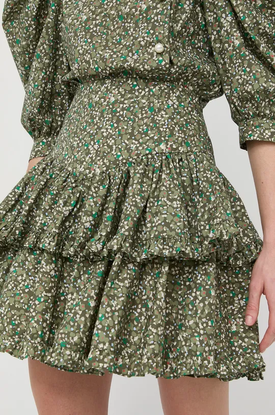zelena Pamučna suknja Custommade Ženski