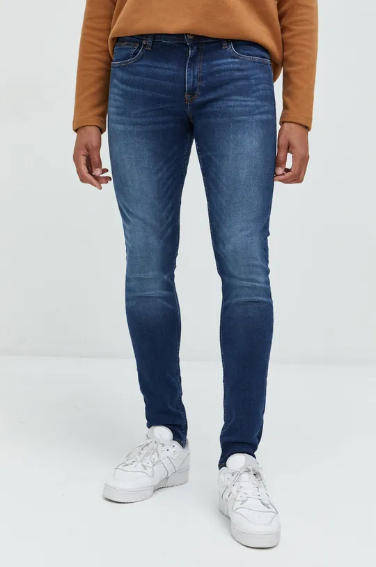 niebieski Cross Jeans jeansy Męski